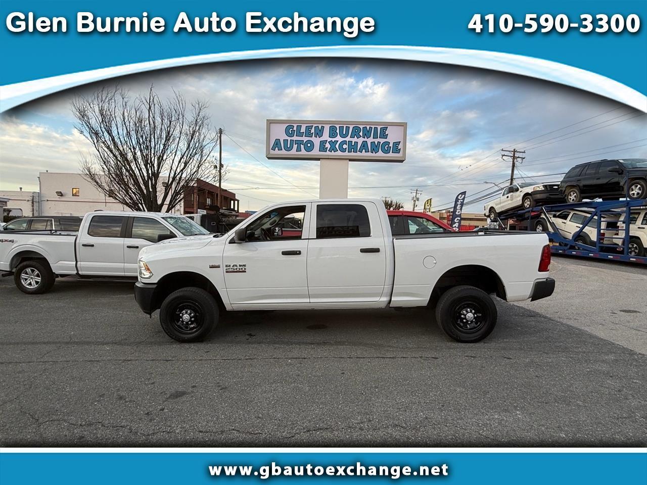 2018 RAM 2500 Tradesman 4x4 Crew Cab 6'4" Box