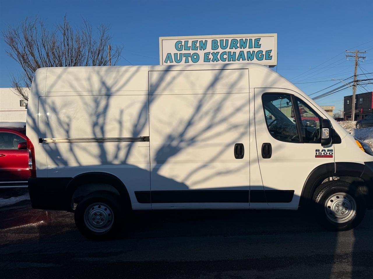 RAM ProMaster Cargo Van 1500 High Roof 136" WB 2021