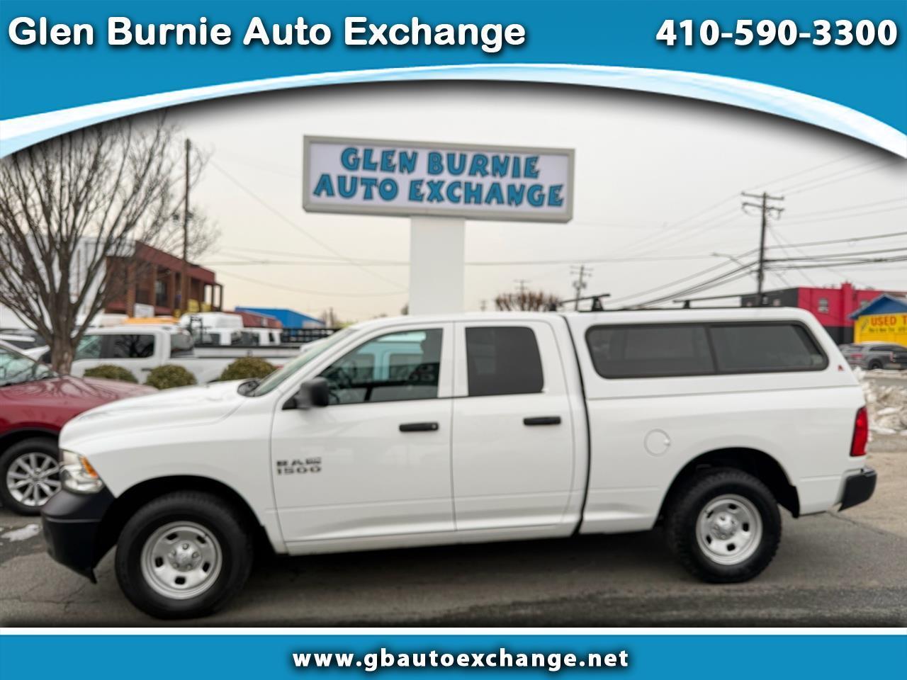 2018 RAM 1500 Tradesman 4x4 Quad Cab 6'4" Box