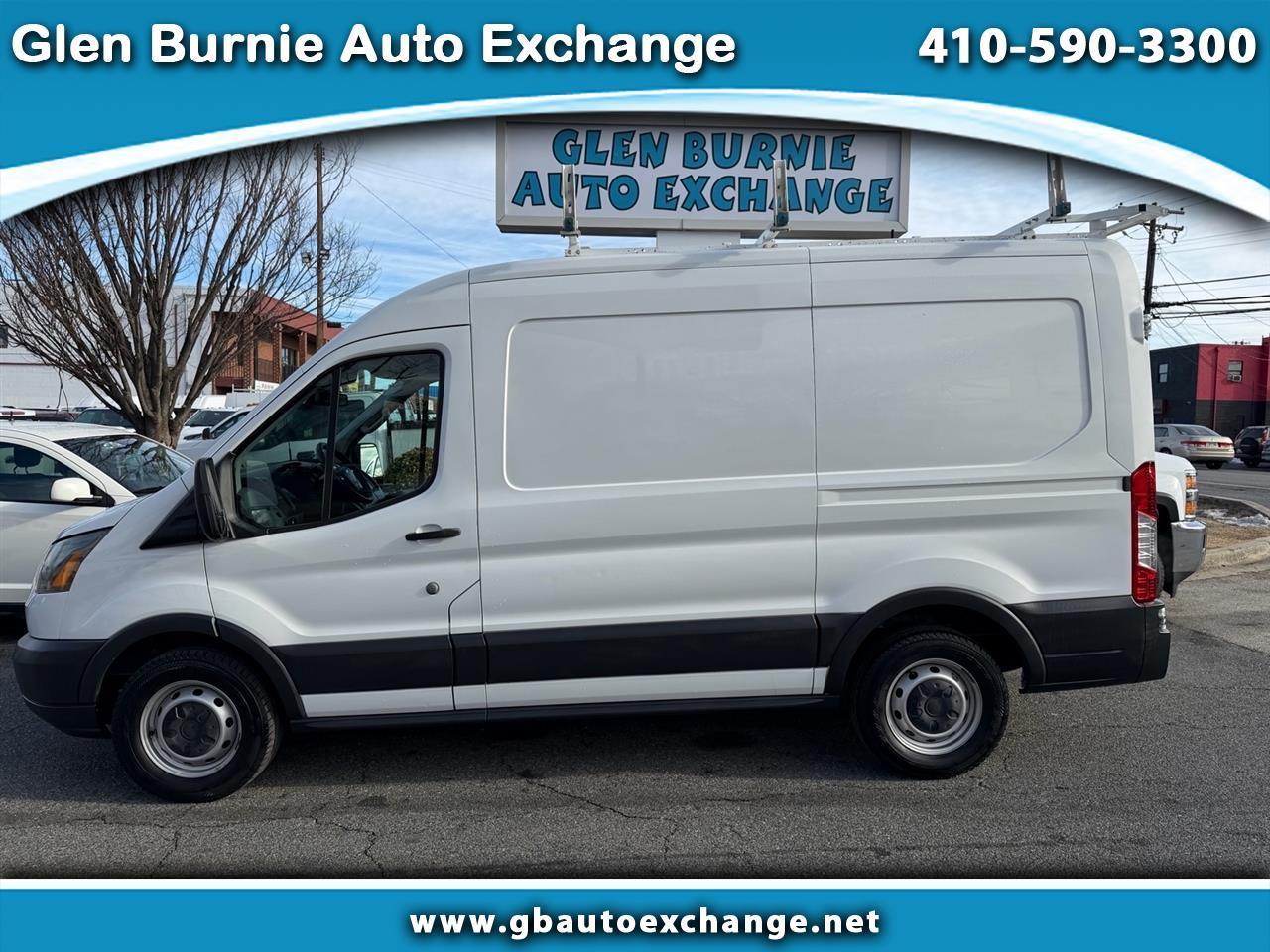 2016 Ford Transit Cargo Van T-150 130" Med Rf 8600 GVWR Sliding RH Dr