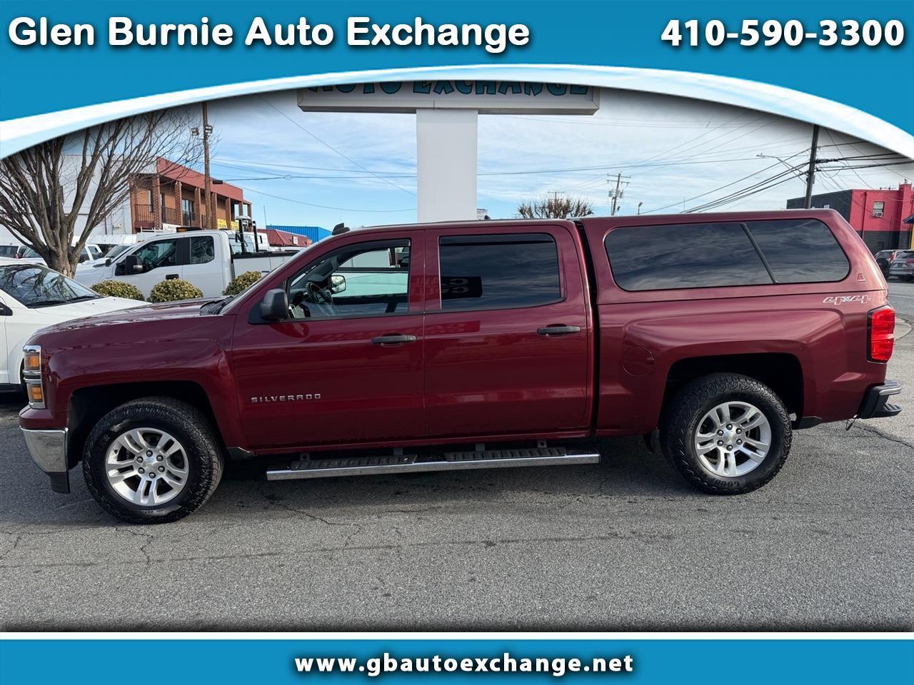 2014 Chevrolet Silverado 1500 4WD Crew Cab 143.5" LT w/1LT