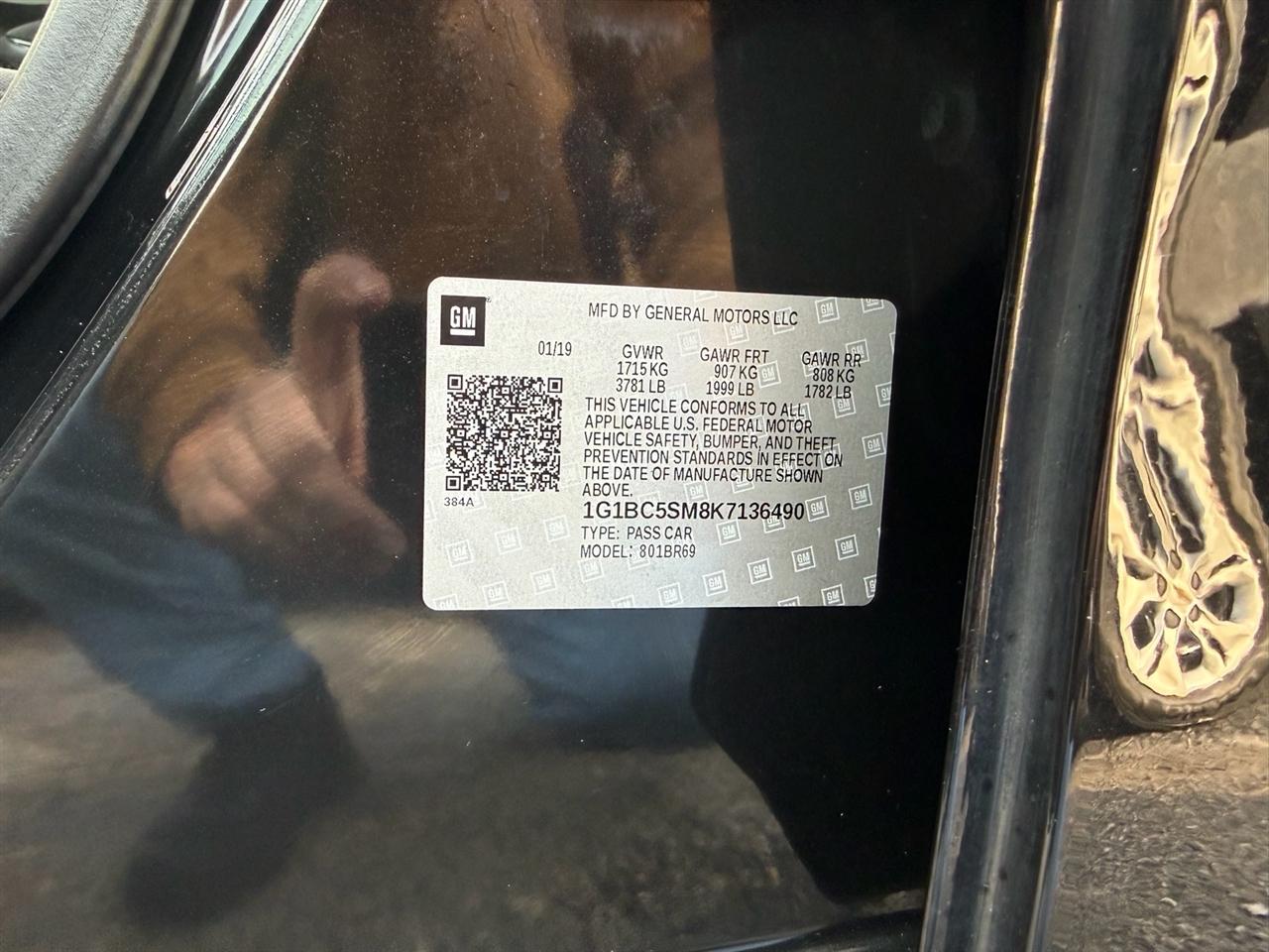 Chevrolet Cruze 4dr Sdn LS 2019