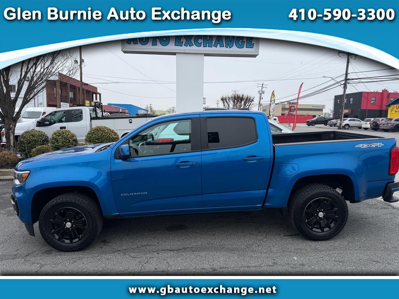 2021 Chevrolet Colorado 4WD Crew Cab 128" LT