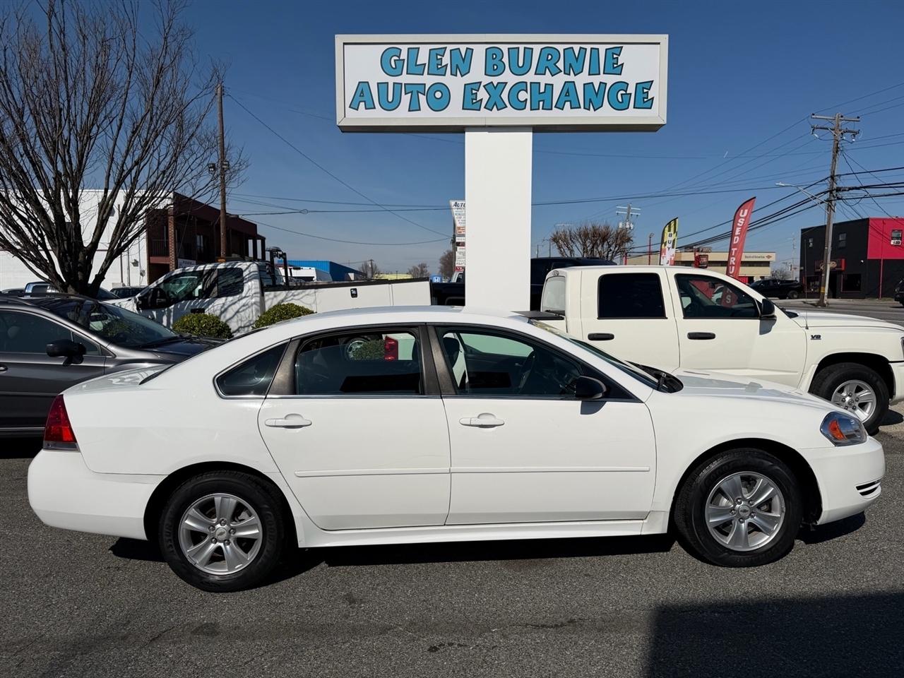 Chevrolet Impala 4dr Sdn LS Fleet 2012