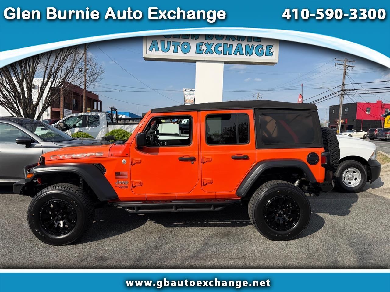 Jeep Wrangler Unlimited Sport S 4x4 2018