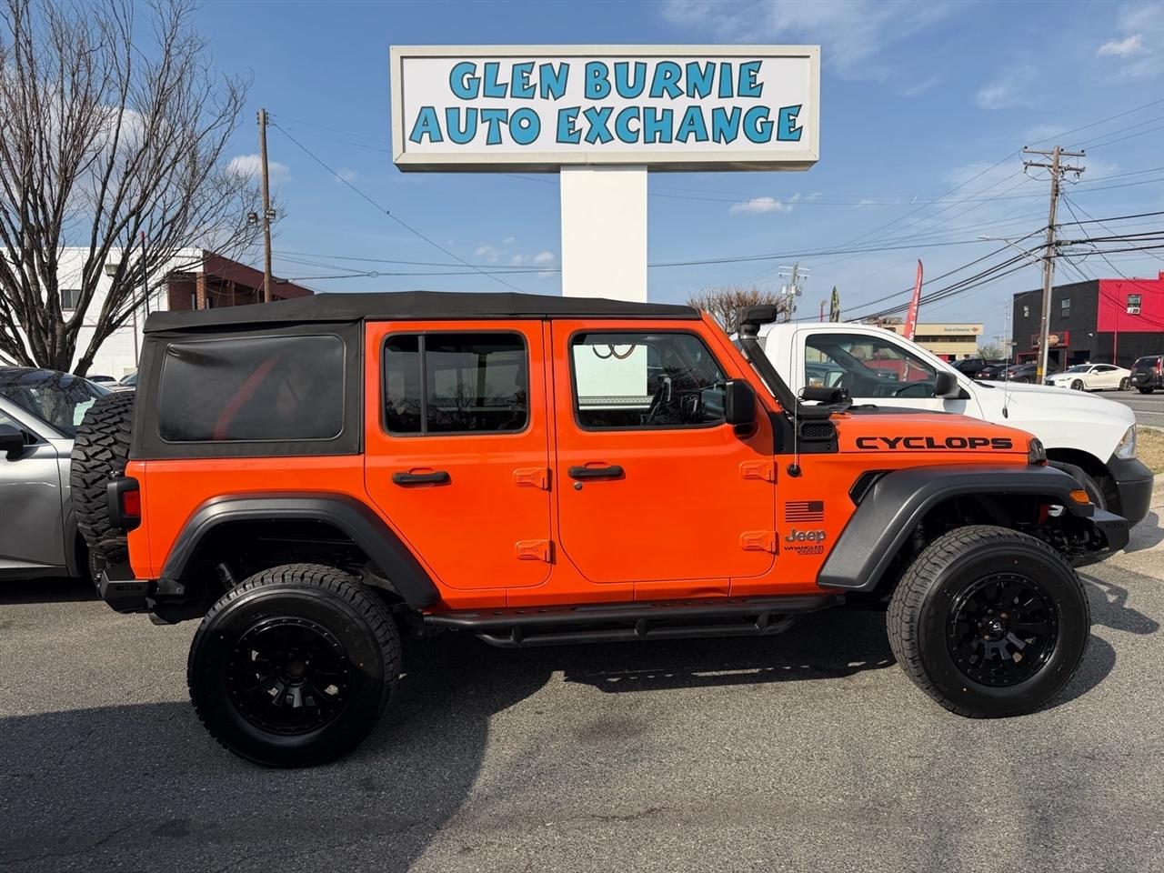 Jeep Wrangler Unlimited Sport S 4x4 2018