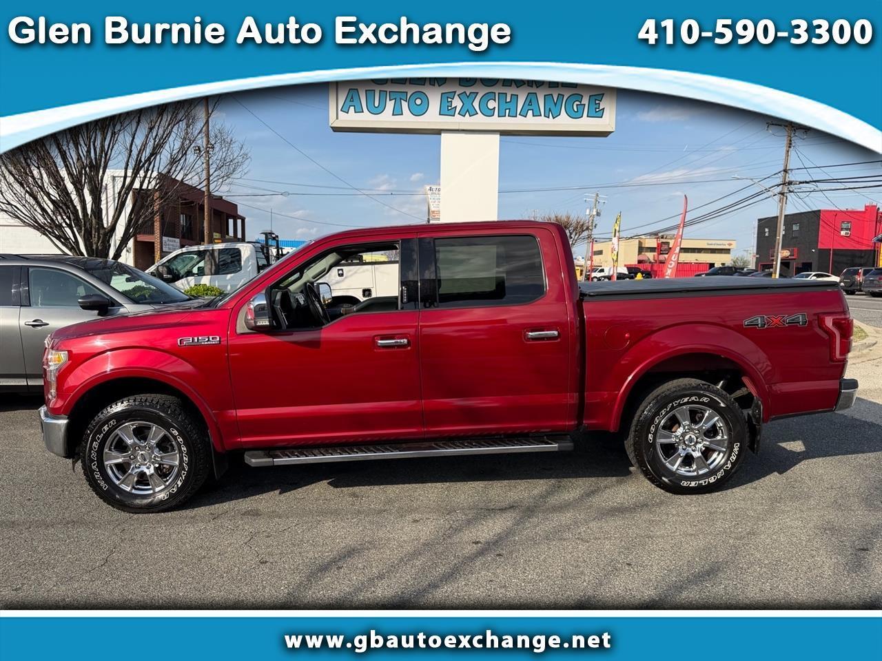 2016 Ford F-150 4WD SuperCrew 145" Lariat