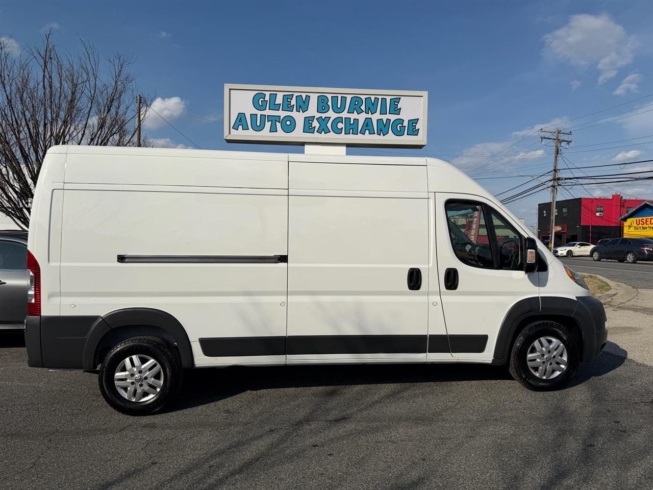 RAM ProMaster Cargo Van 2500 High Roof 159" WB 2014