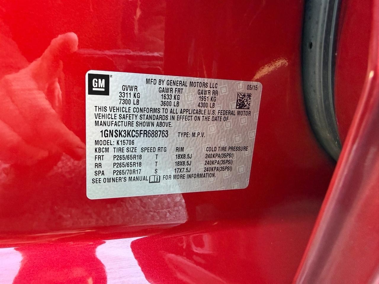 Chevrolet Tahoe 4WD 4dr Commercial 2015