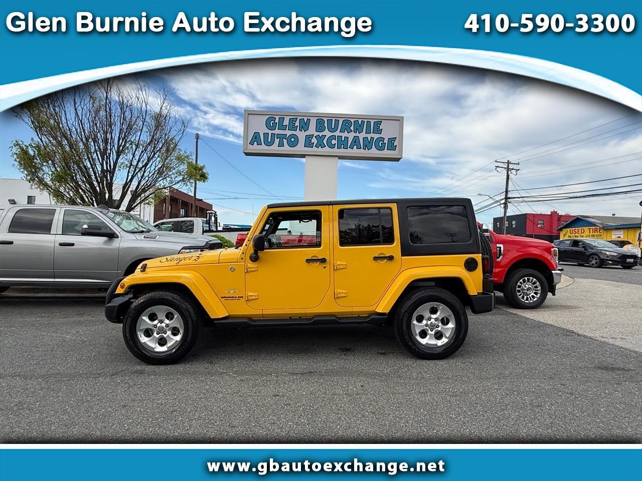 Jeep Wrangler Unlimited 4WD 4dr Sahara 2015