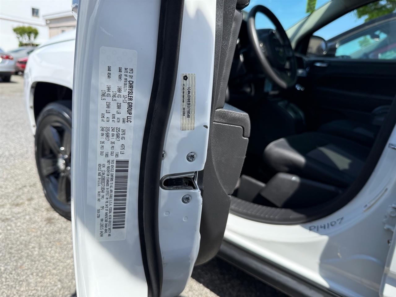 Jeep Compass 4WD 4dr Sport 2014