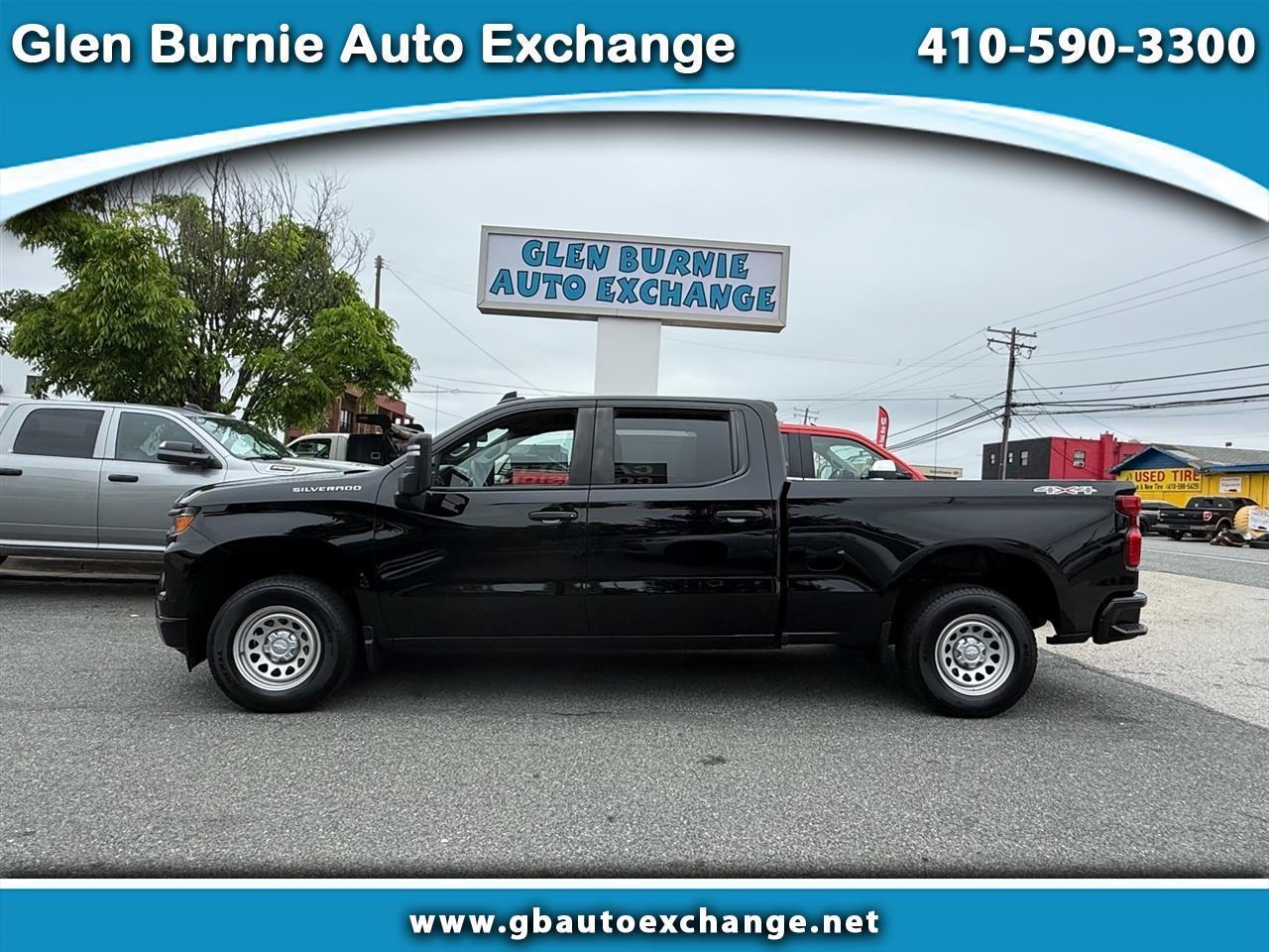 2022 Chevrolet Silverado 1500 4WD Crew Cab 157" Work Truck