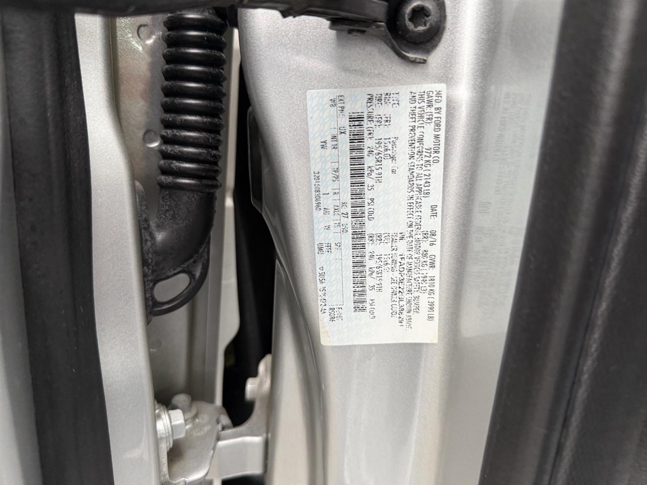 Ford Focus 4dr Sdn S 2016