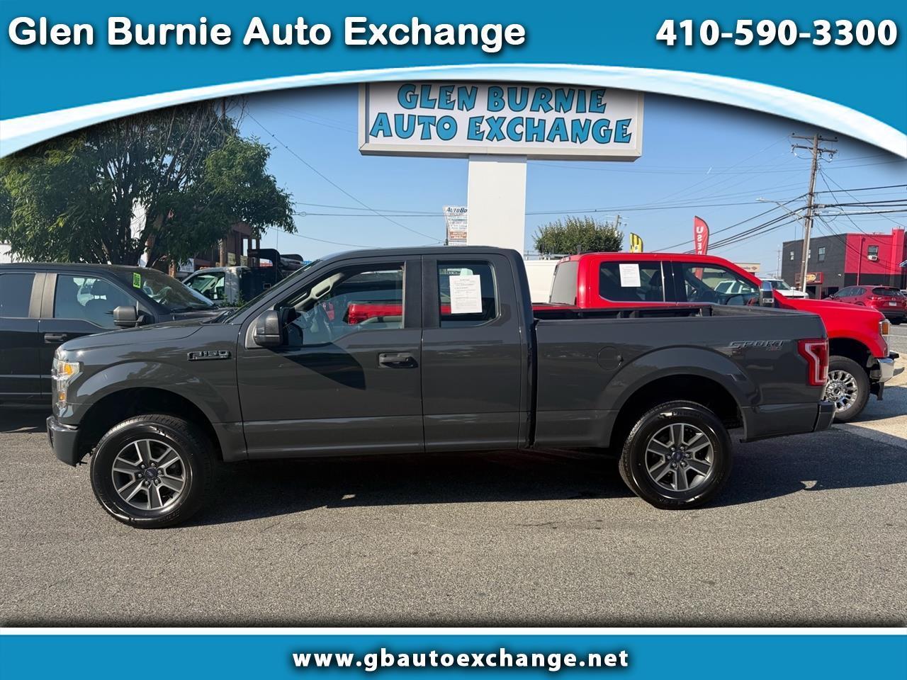 2016 Ford F-150 4WD SuperCab 145" XLT