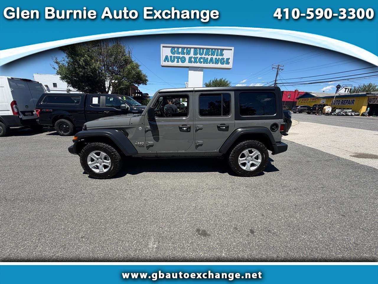 2020 Jeep Wrangler Unlimited Sport S 4x4