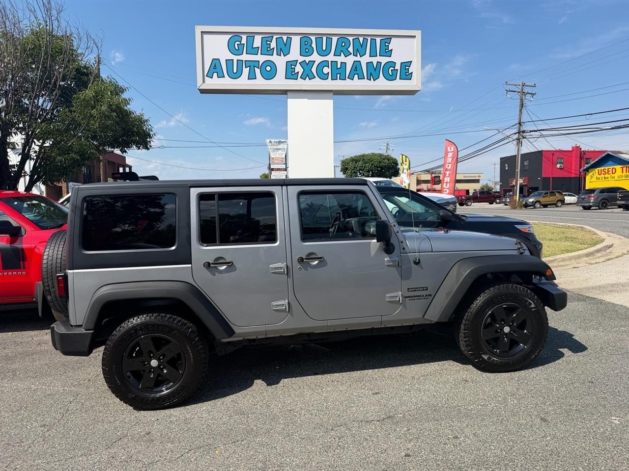 Jeep Wrangler Unlimited 4WD 4dr Sport 2015