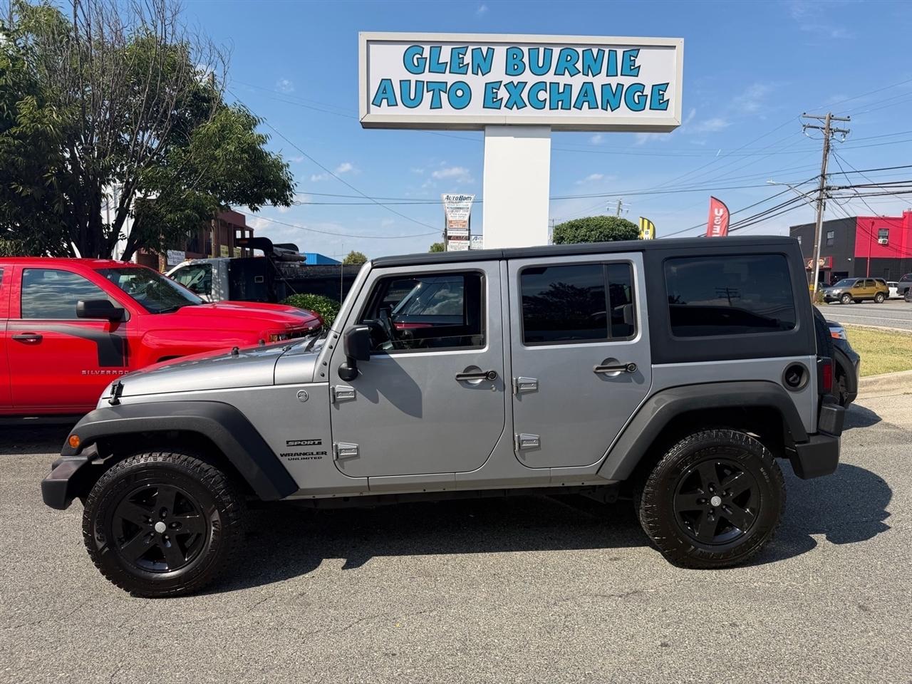 2015 Jeep Wrangler Unlimited 4WD 4dr Sport
