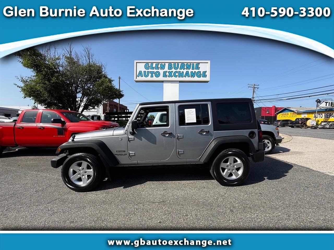 2015 Jeep Wrangler Unlimited 4WD 4dr Sport
