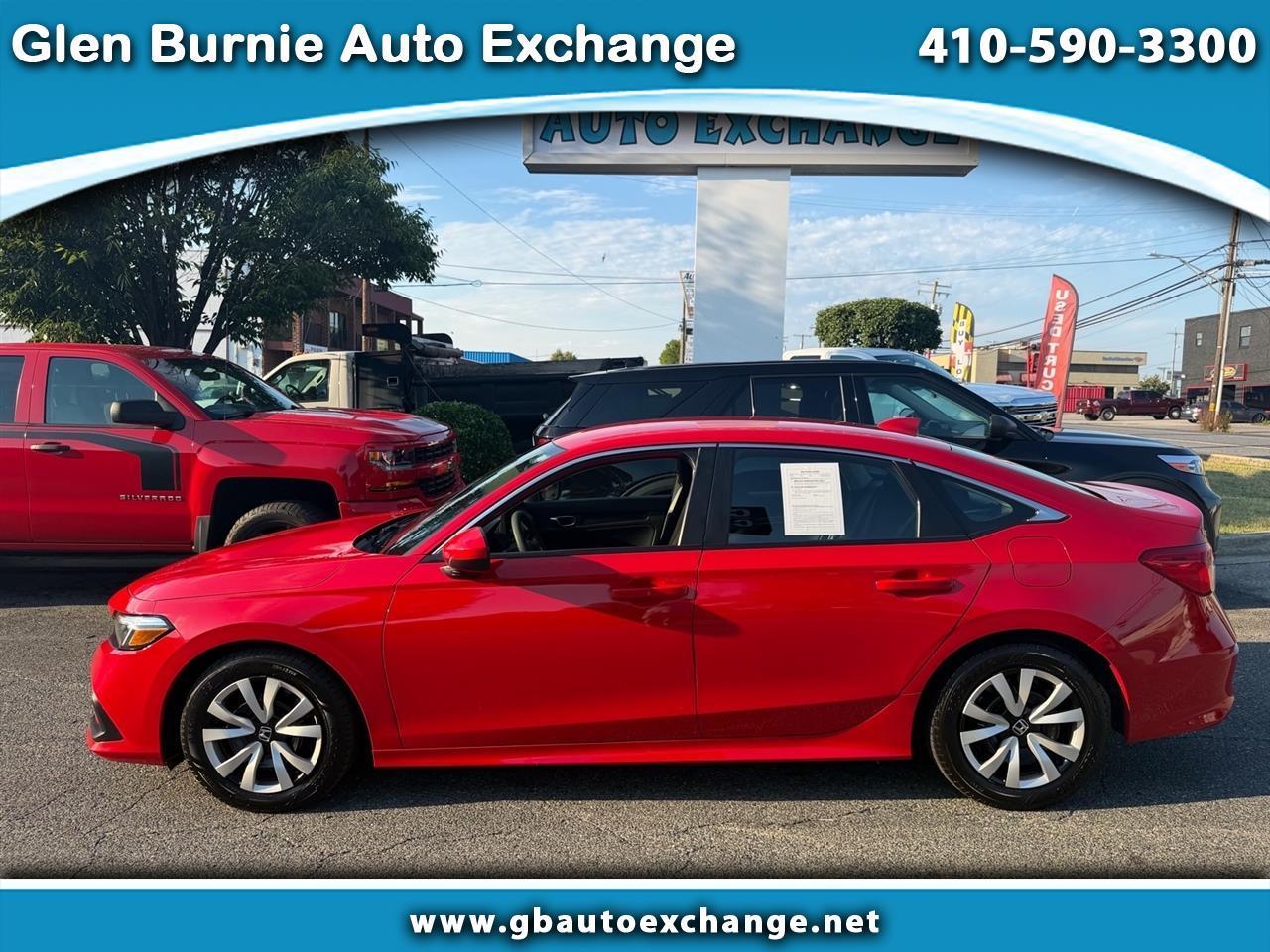 2022 Honda Civic Sedan LX CVT
