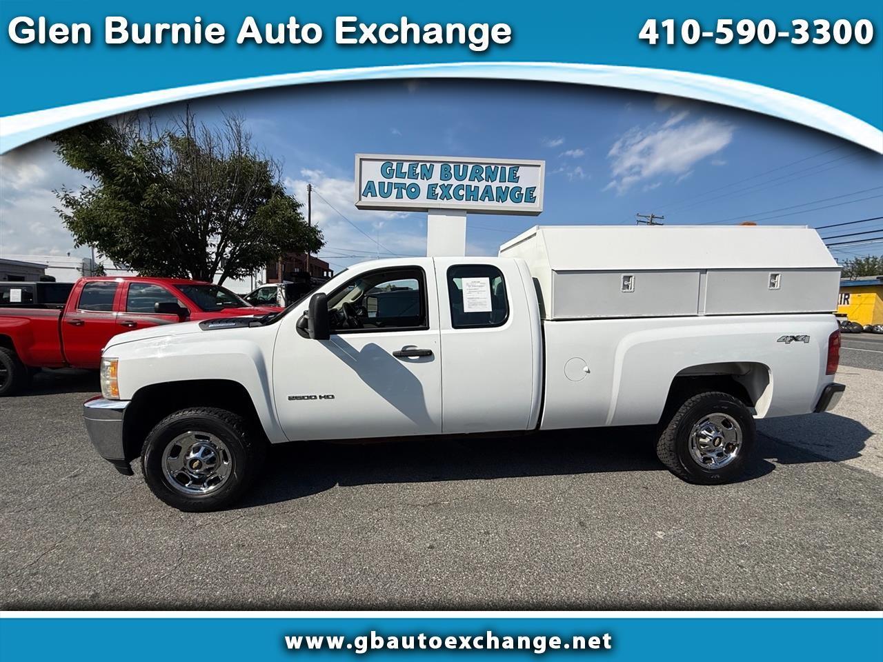 2011 Chevrolet Silverado 2500HD 4WD Ext Cab 158.2" Work Truck