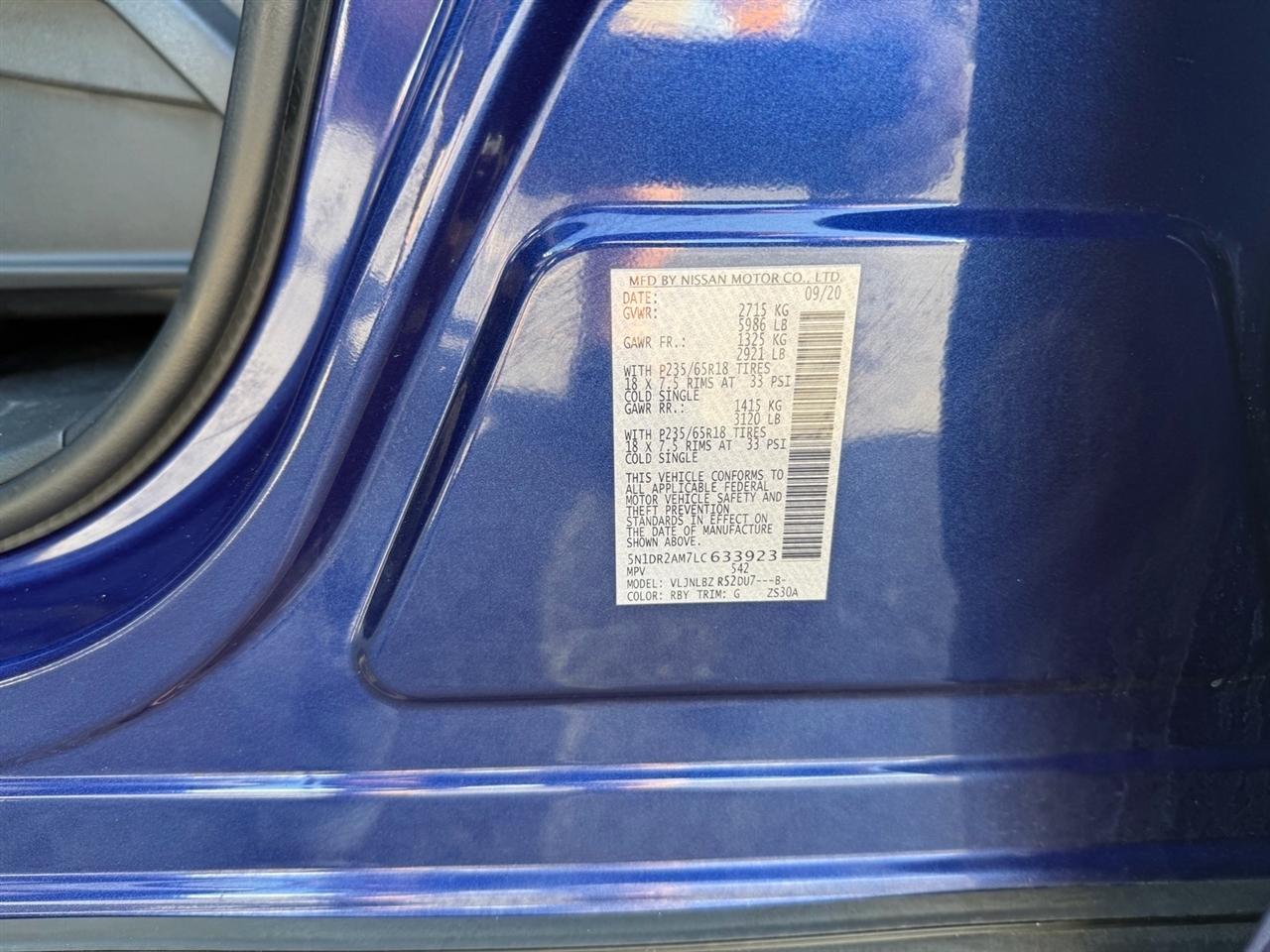 Nissan Pathfinder 4x4 S 2020