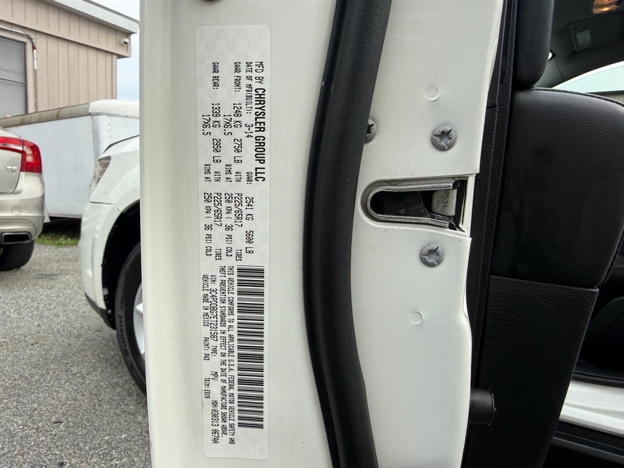 Dodge Journey AWD 4dr SXT 2014
