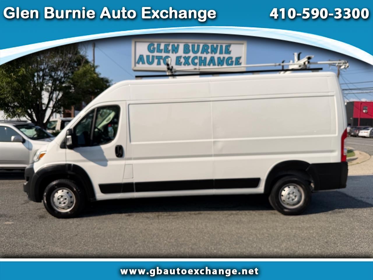 2023 RAM ProMaster Cargo Van 2500 High Roof 159" WB