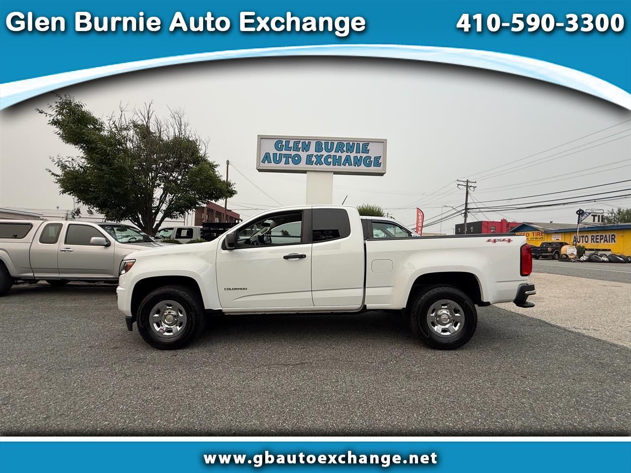 2018 Chevrolet Colorado 4WD Ext Cab 128.3" Work Truck