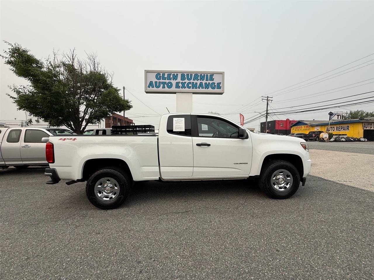 Chevrolet Colorado 4WD Ext Cab 128.3" Work Truck 2018