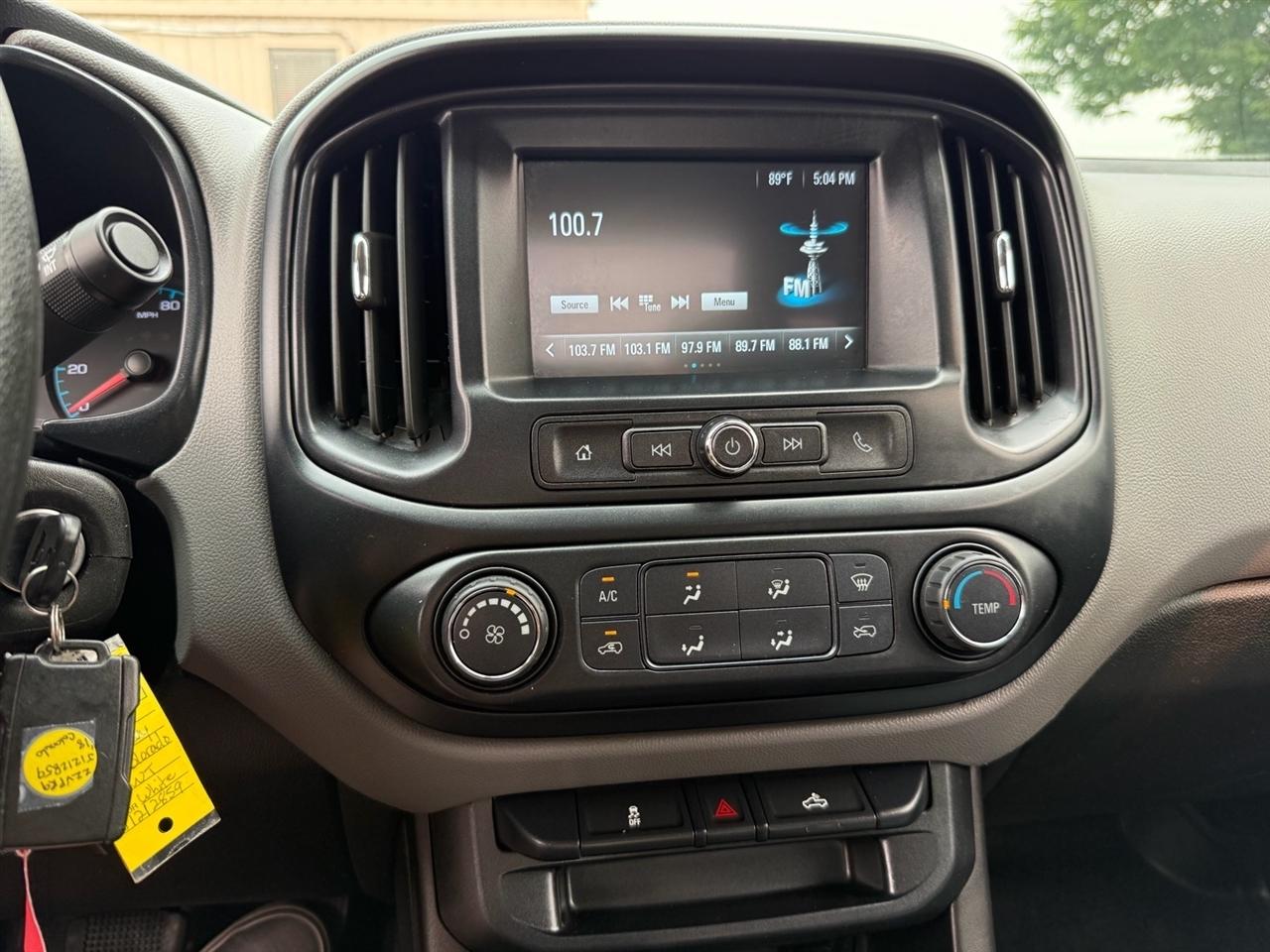 Chevrolet Colorado 4WD Ext Cab 128.3" Work Truck 2018