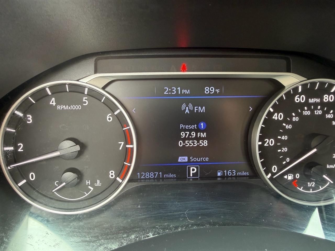 Nissan Altima 2.5 SR Sedan 2019