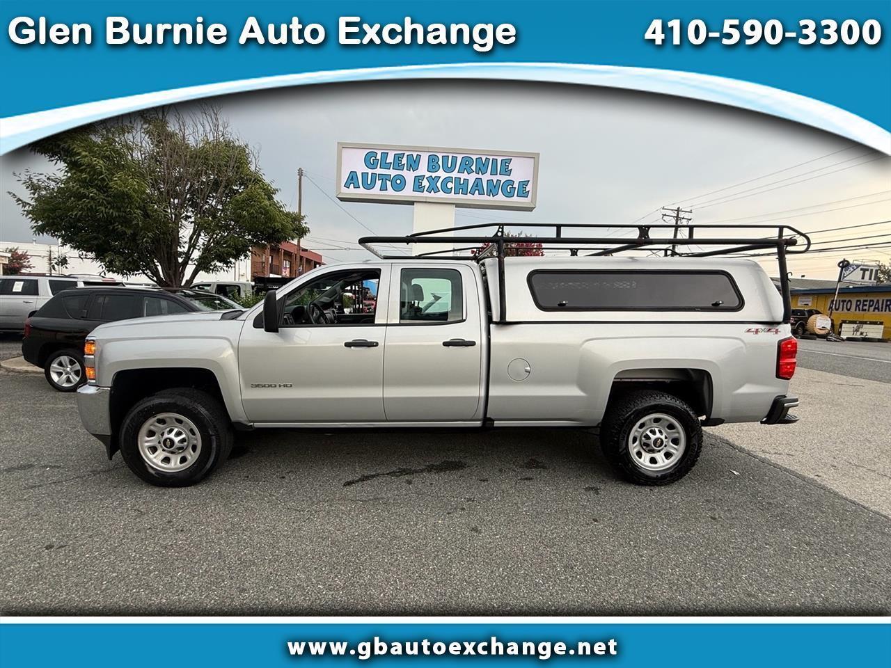 Chevrolet Silverado 3500HD 4WD Double Cab 158.1" Work Truck 2017