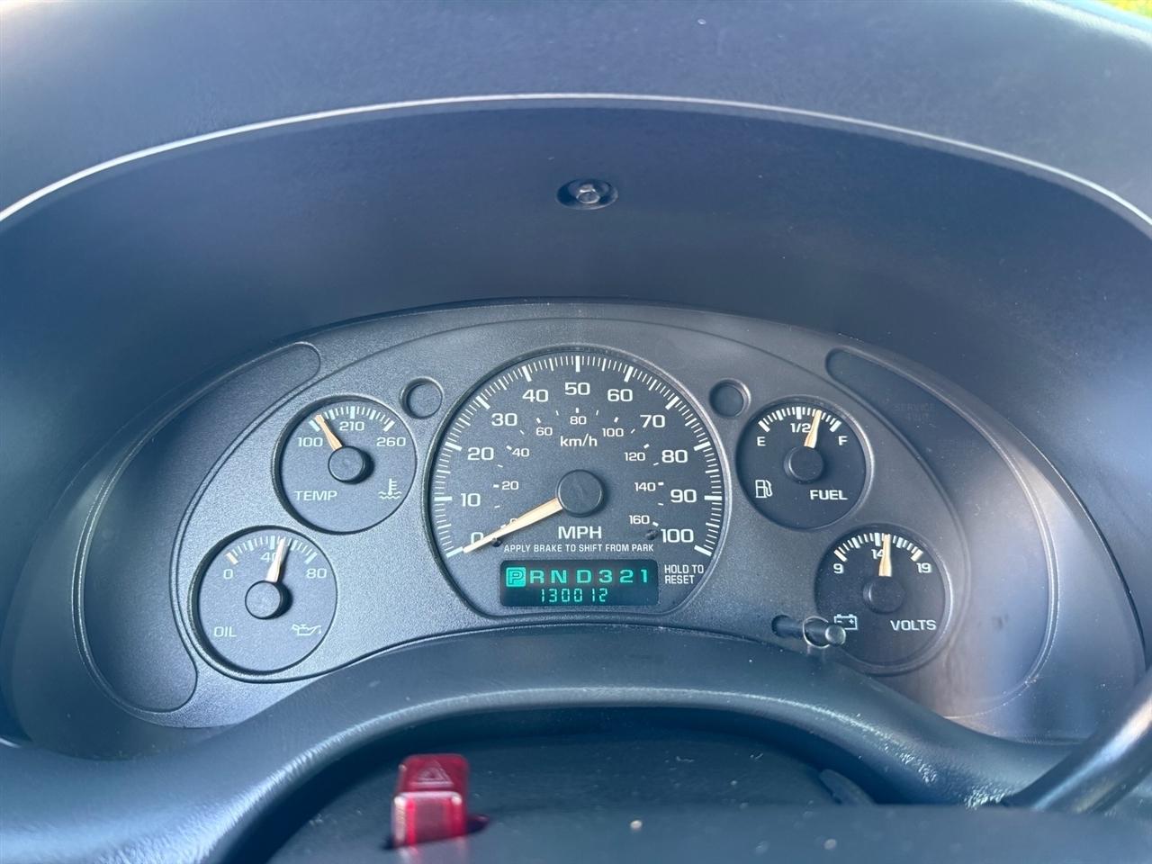 Chevrolet S-10 Reg Cab 108" WB 2003