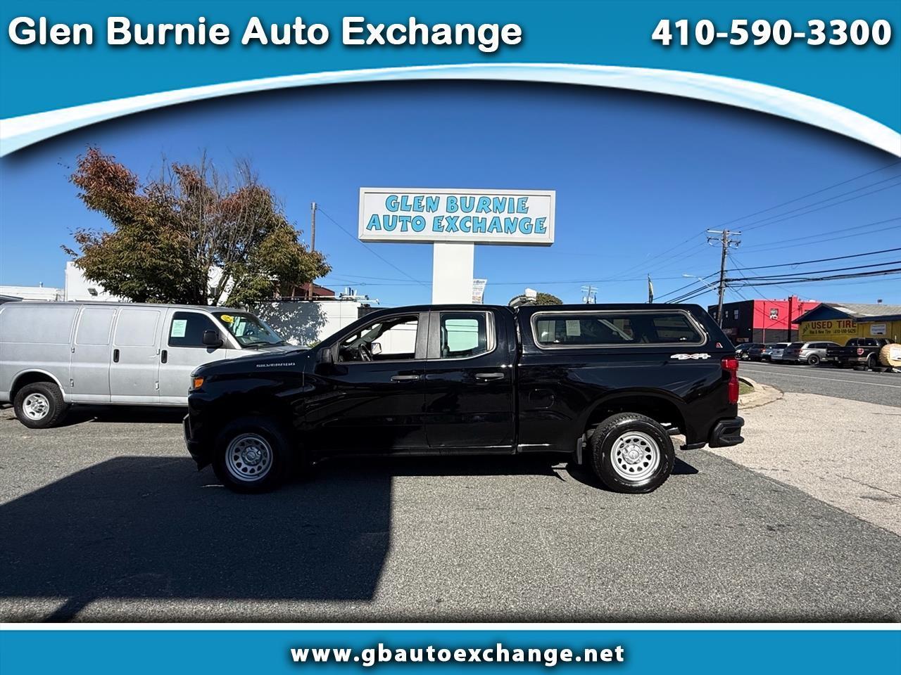 2021 Chevrolet Silverado 1500 4WD Double Cab 147" Work Truck