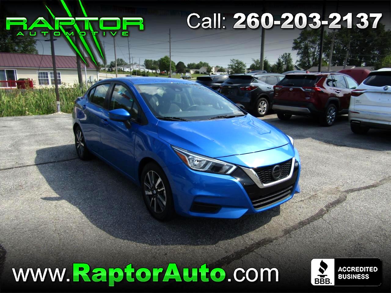 Nissan Versa SV 2021 Nissan Versa SV 2021