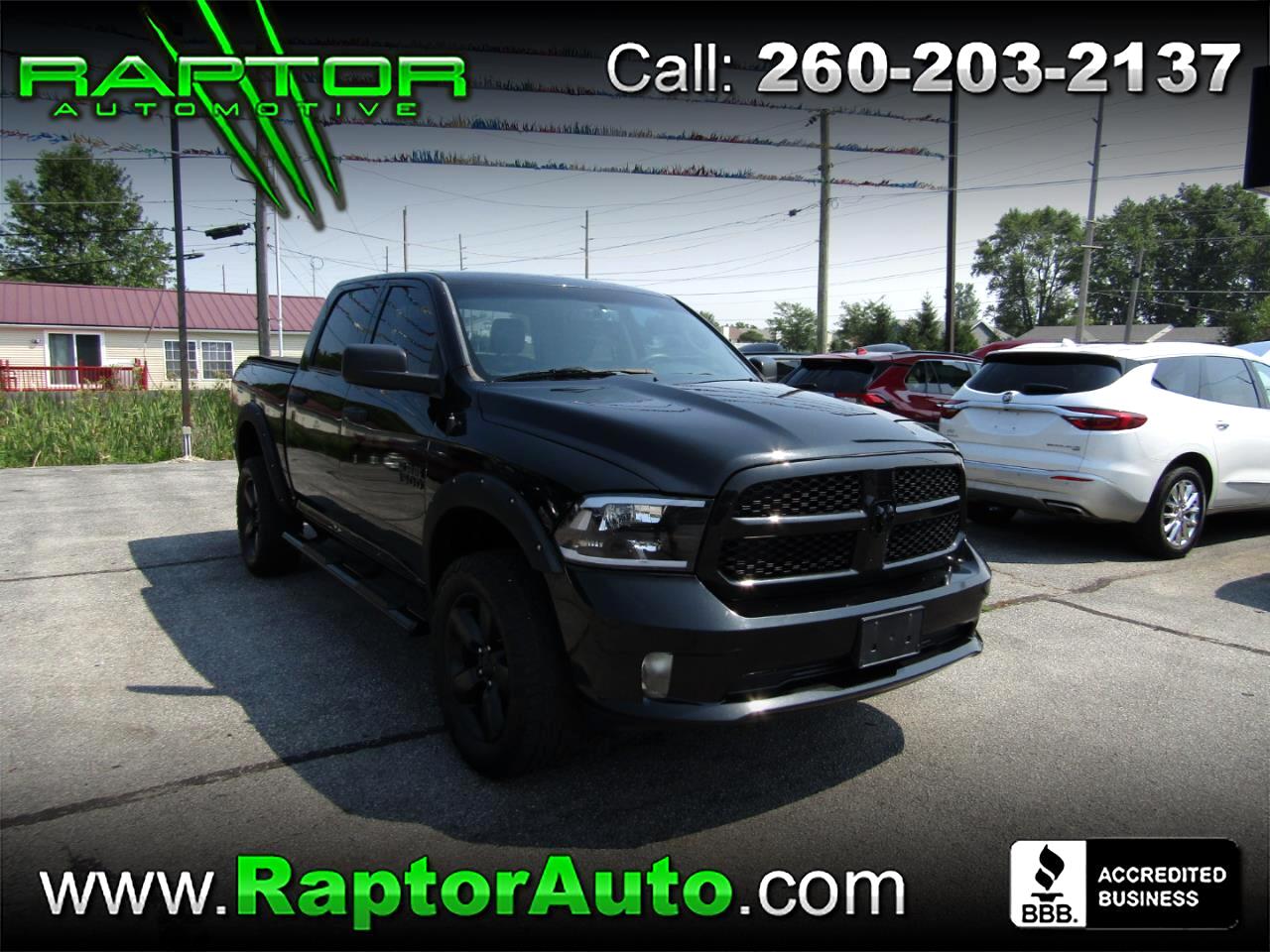 2017 RAM 1500 Tradesman Crew Cab 4WD REBUILT TITLE