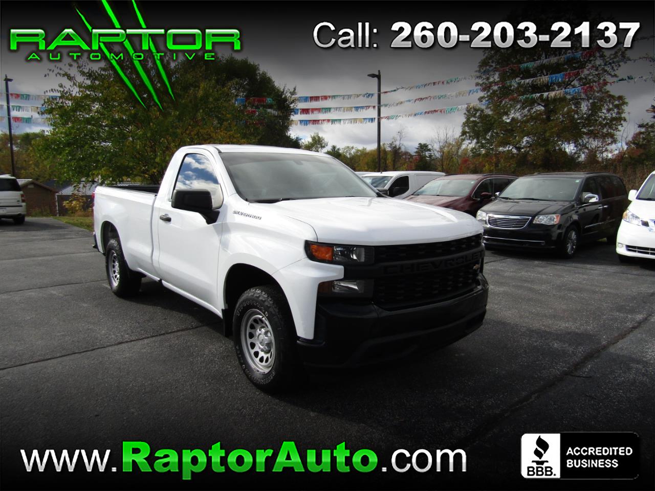 2019 Chevrolet Silverado 1500 W/T Reg Cab