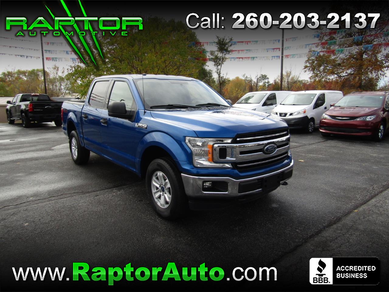 2018 Ford 150 XLT SuperCrew 5.5-ft. Bed 4WD