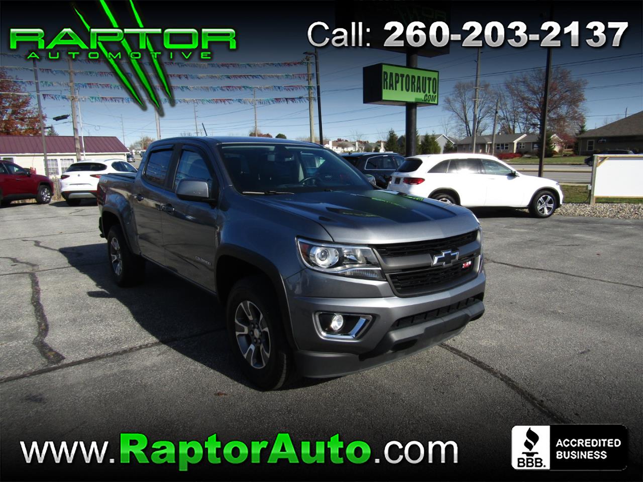 2018 Chevrolet Colorado Z71 Crew Cab 4WD Long Box