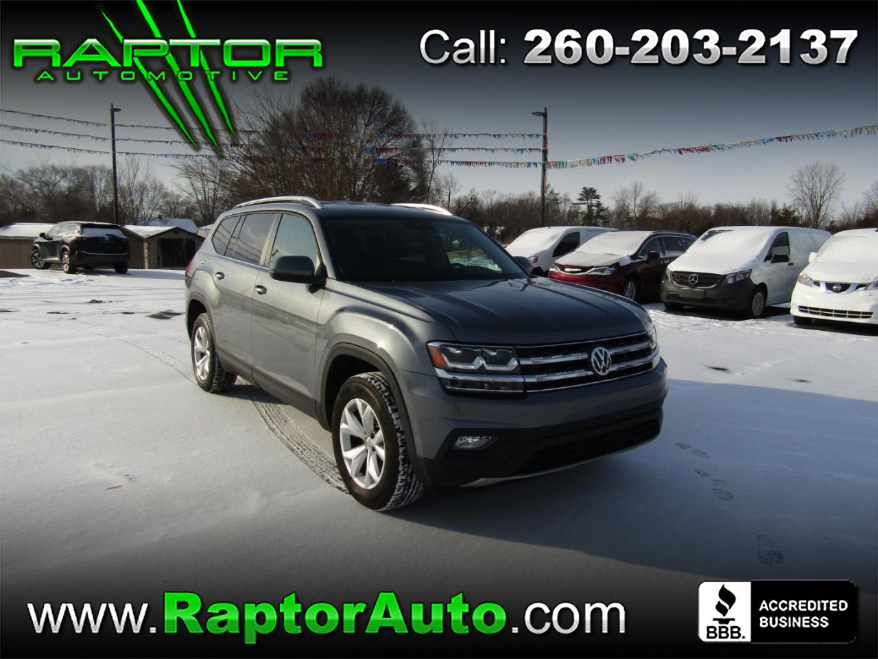 2018 Volkswagen Atlas V6 SE w/Technology AWD