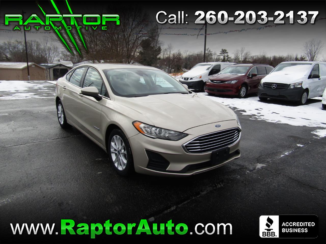 2019 Ford Fusion Hybrid SE