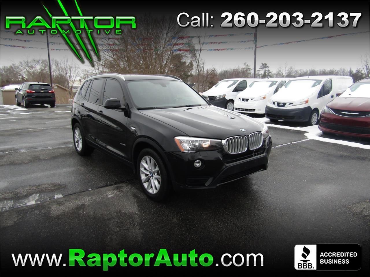 2017 BMW X3 xDrive28i