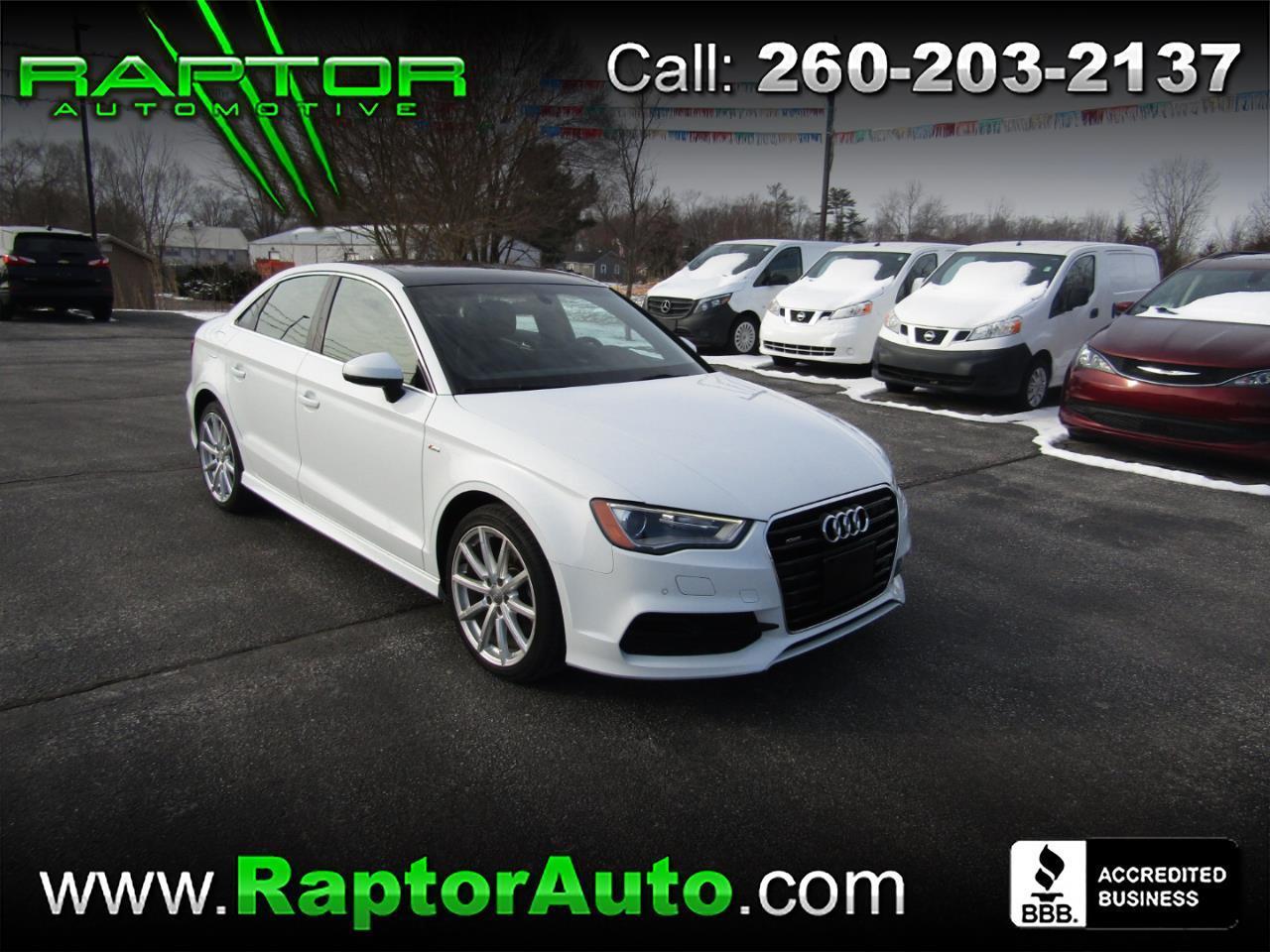 2016 Audi A3 2.0T Premium Plus Sedan quattro S tronic