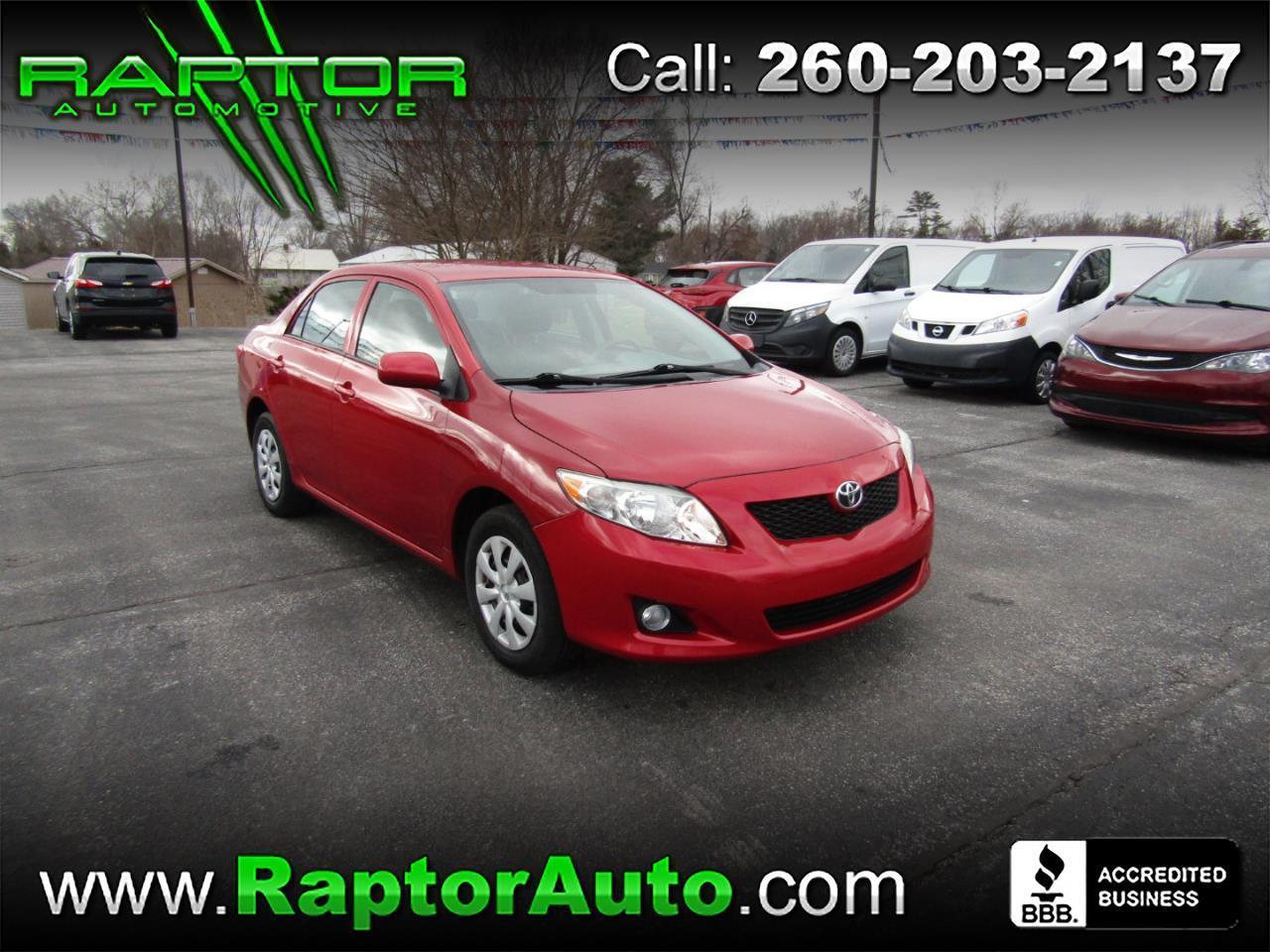 2010 Toyota Corolla Base 5-Speed MT