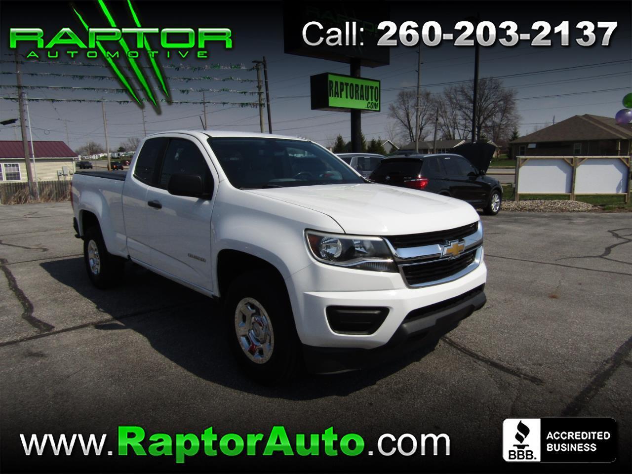 2019 Chevrolet Colorado Work Truck Ext. Cab 2WD