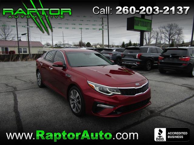 Red 2019 Kia Optima LX FWD Sedan Front-Wheel Drive 6-Speed Automatic