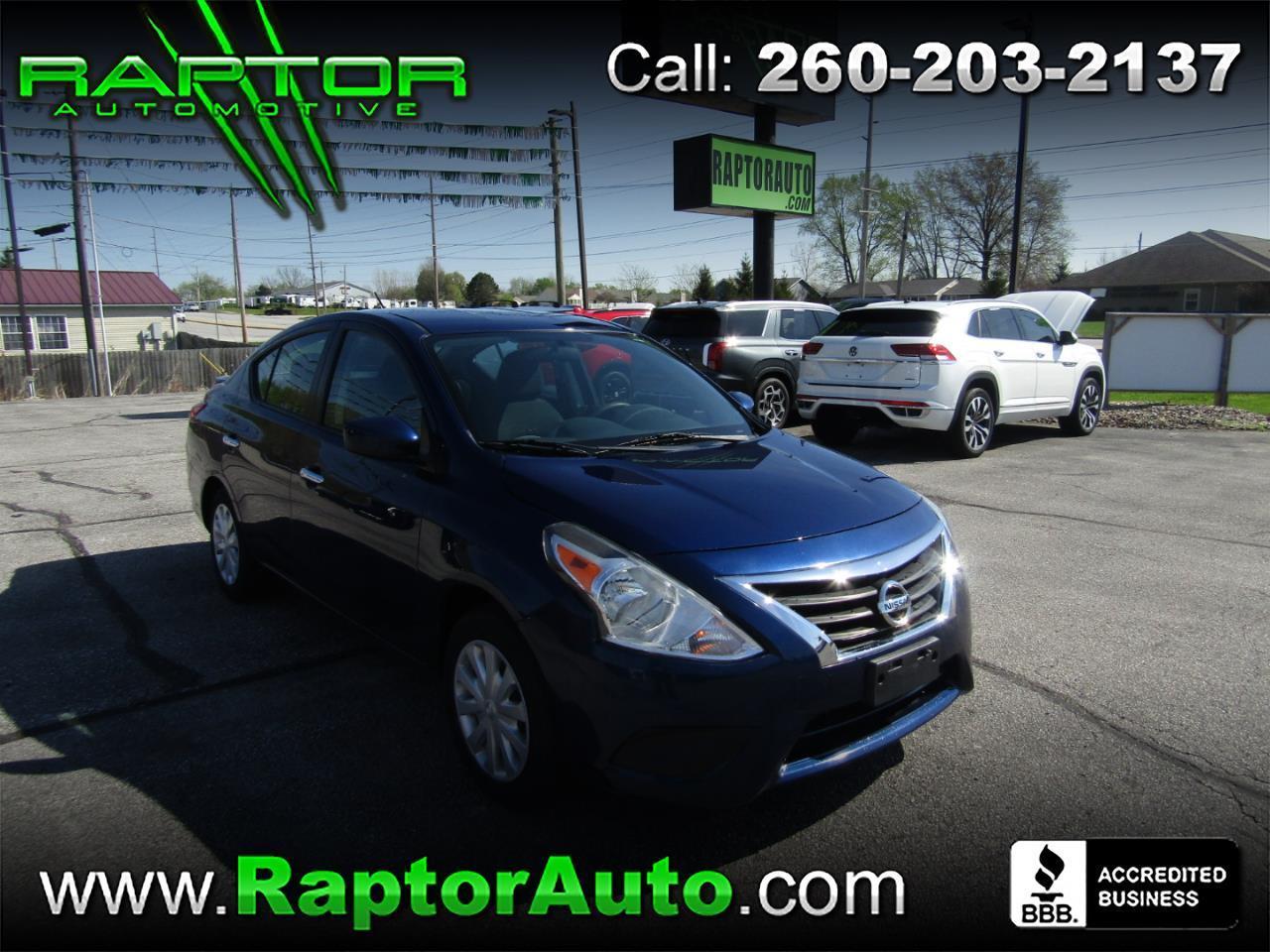 2019 Nissan Versa 1.6 S 5M