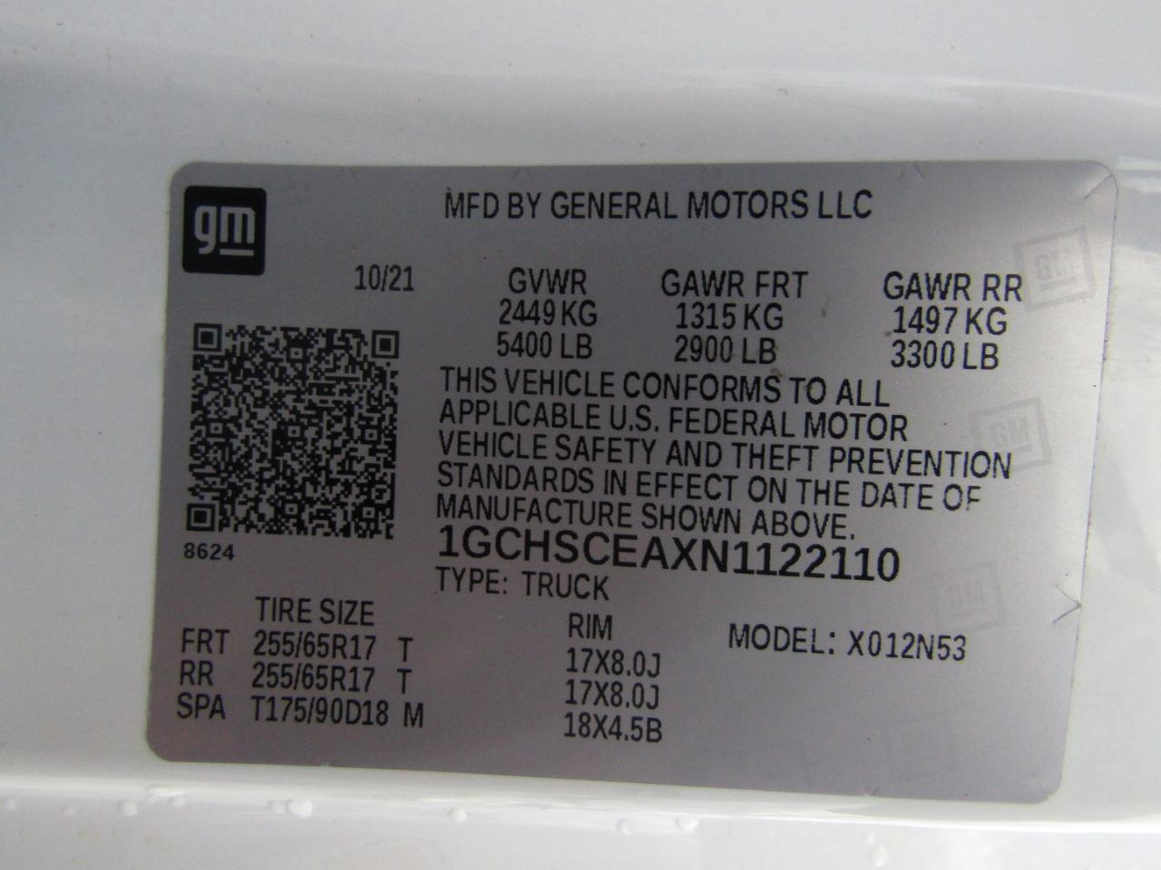 Chevrolet Colorado  2022