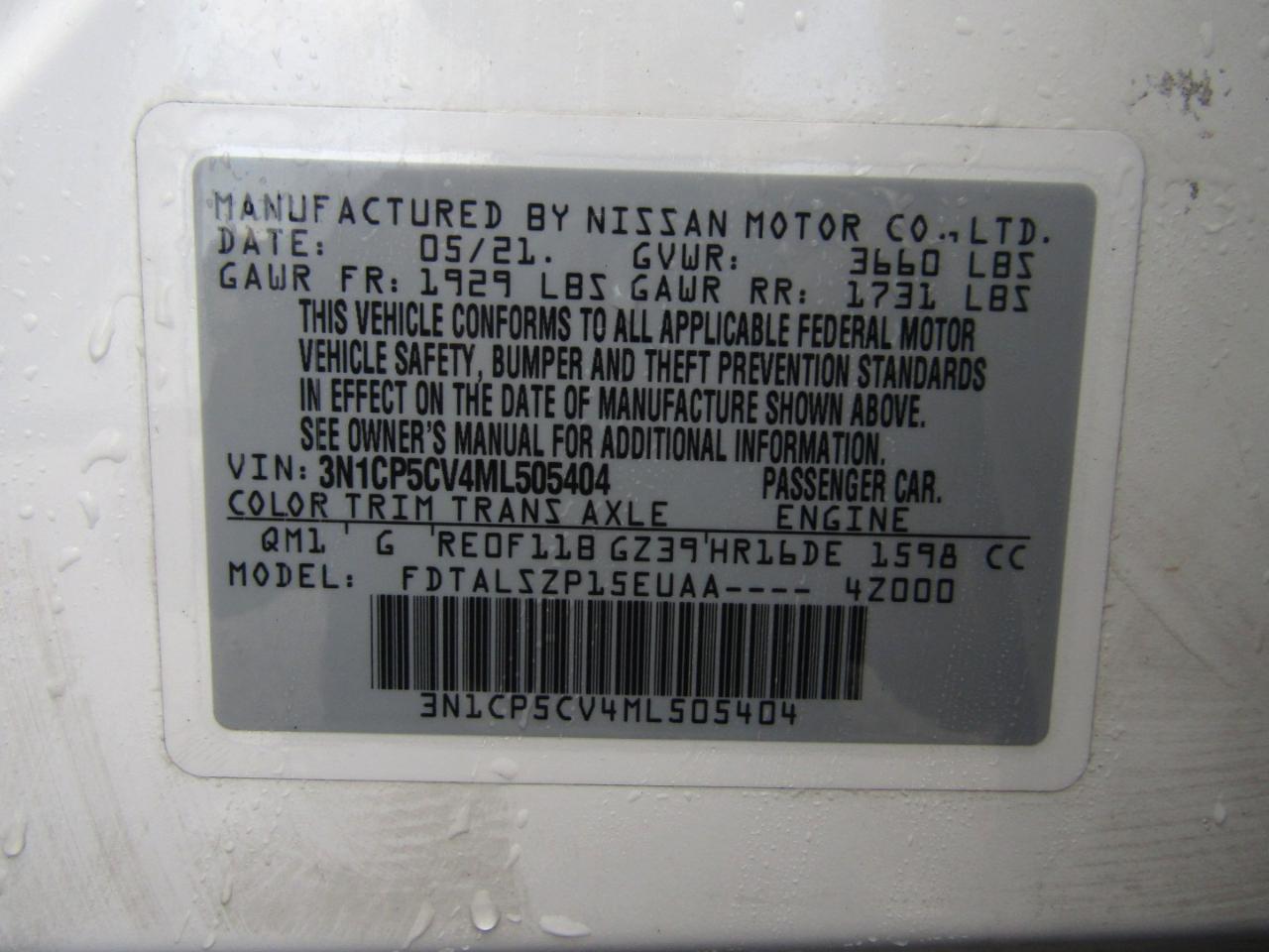 Nissan Kicks SV 2021