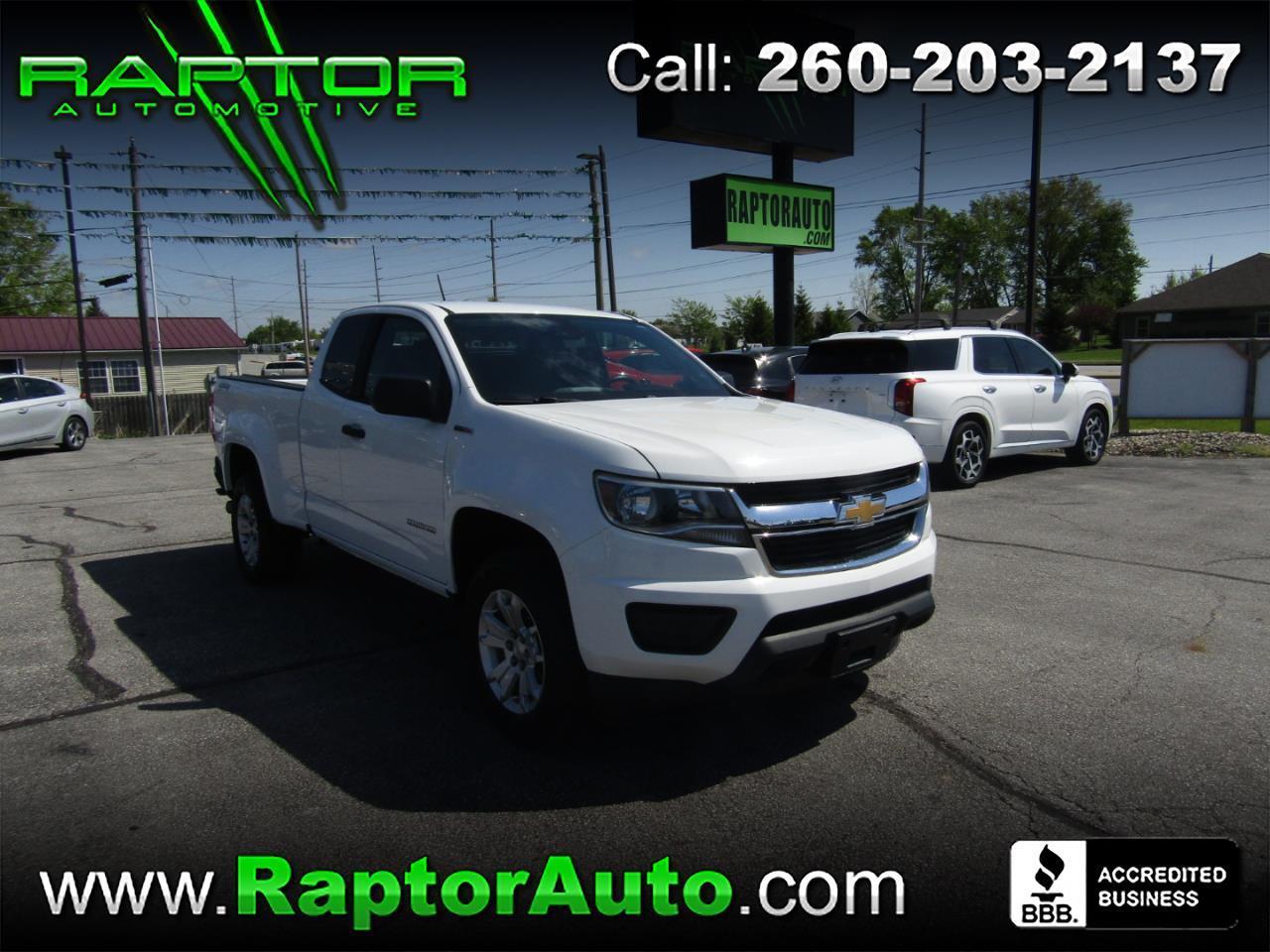 2017 Chevrolet Colorado Work Truck Ext. Cab 4WD